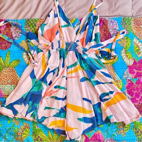 NWT Maaji Fortune Teller Abstract Print Romper - Picture 10 of 13